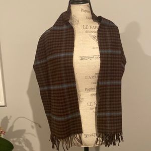 Burberry Burberrys vintage Nova Check Scarf 100 %cashmere